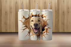 3d golden retriever3